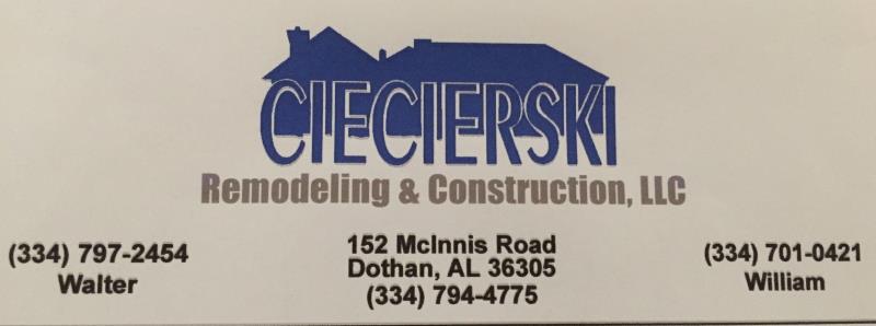 Ciecierski Remodeling & Construction LLC